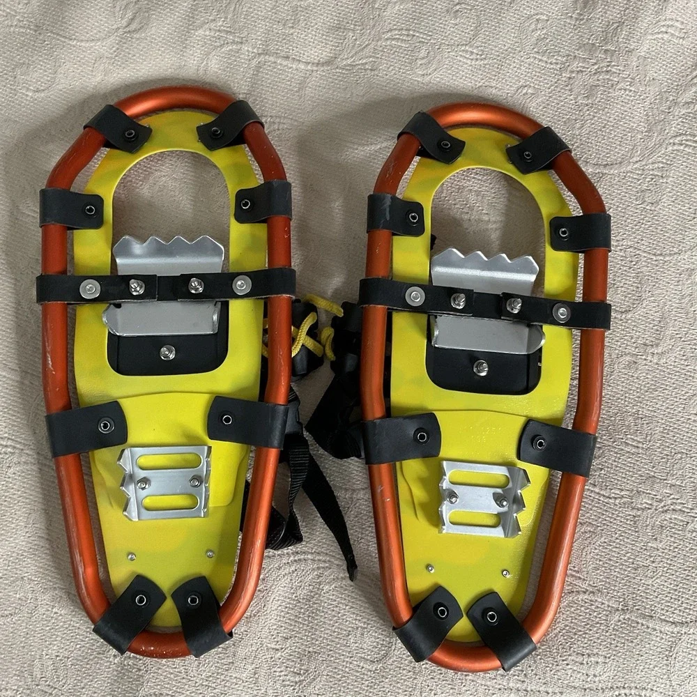 Yukon Charlie's Junior Trail Blaze‎ 7X16 Orange Snowshoes+Free Gift